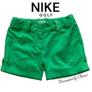 Nike Golf Green Shorts Girls Size Small